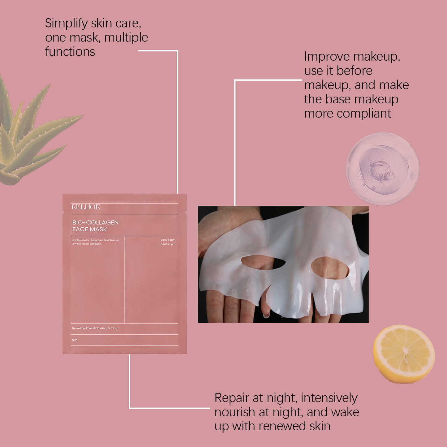 Collagen Hydrating Facial Mask